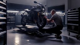 Triumph lanza la exclusiva Speed Triple 1200 RR Breitling de edición limitada