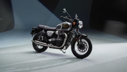 Viaja con Triumph hasta 1907 acompañado de un estilo legendario y el rendimiento más actual